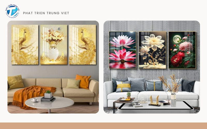 Tranh tráng gương giá rẻ